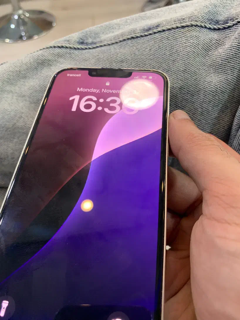 گوشی آیفون ۱۳ نرمال سفید|موبایل|بندرعباس, |دیوار