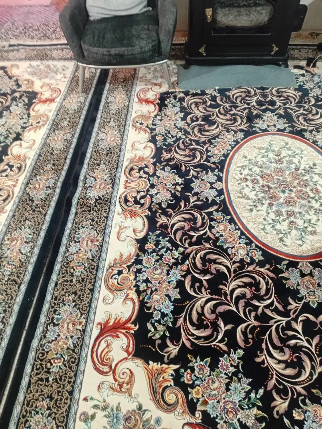 ۳ فرش ۹متری|فرش|یاسوج, |دیوار