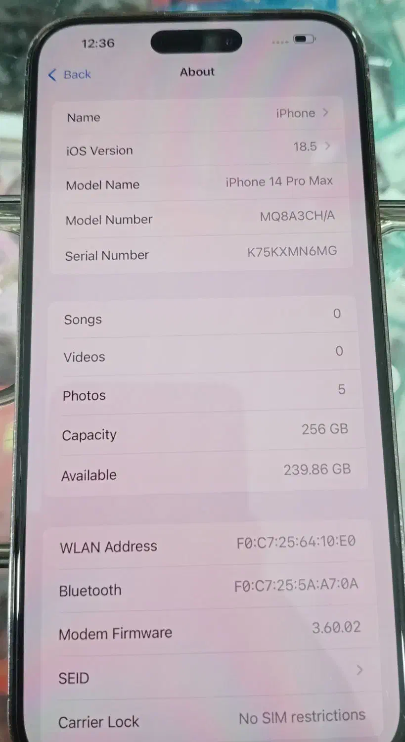14 پرو مکس بدون رجستر|موبایل|خاش, |دیوار