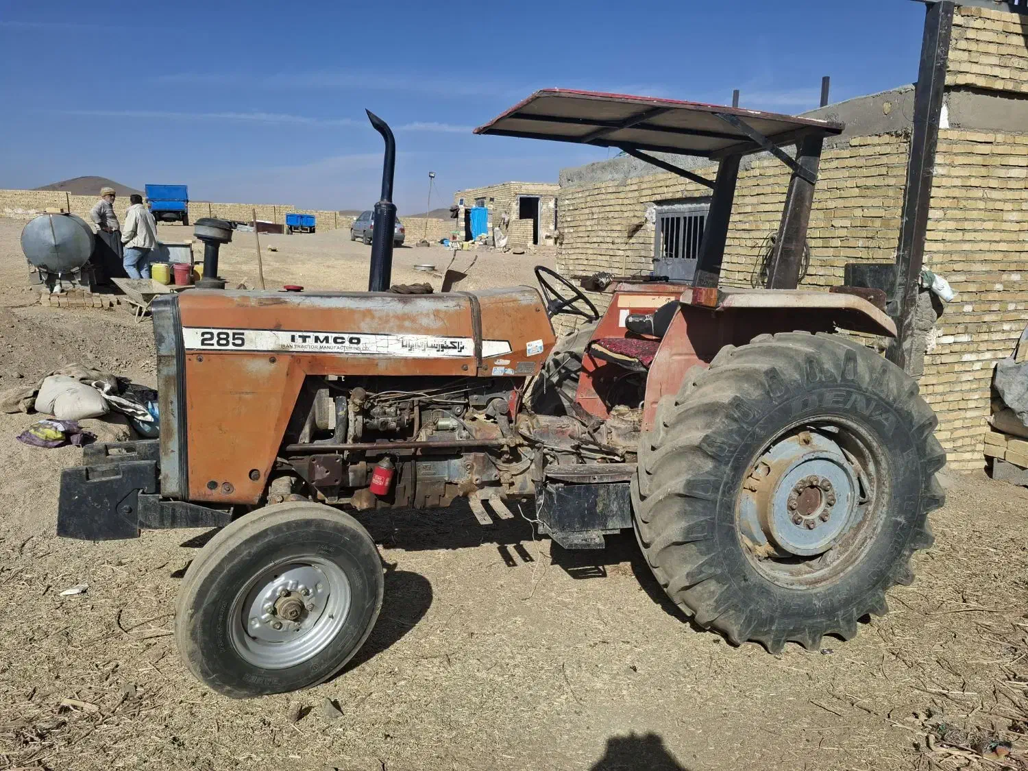 تراکتور با گاری نو|خودرو سنگین|ملایر, |دیوار