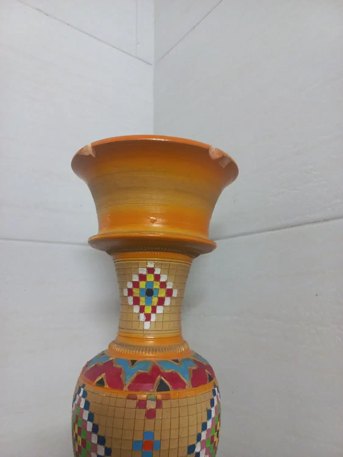 قلیون سفالی|صنایع دستی و سایر لوازم تزئینی|کرج, آق تپه|دیوار