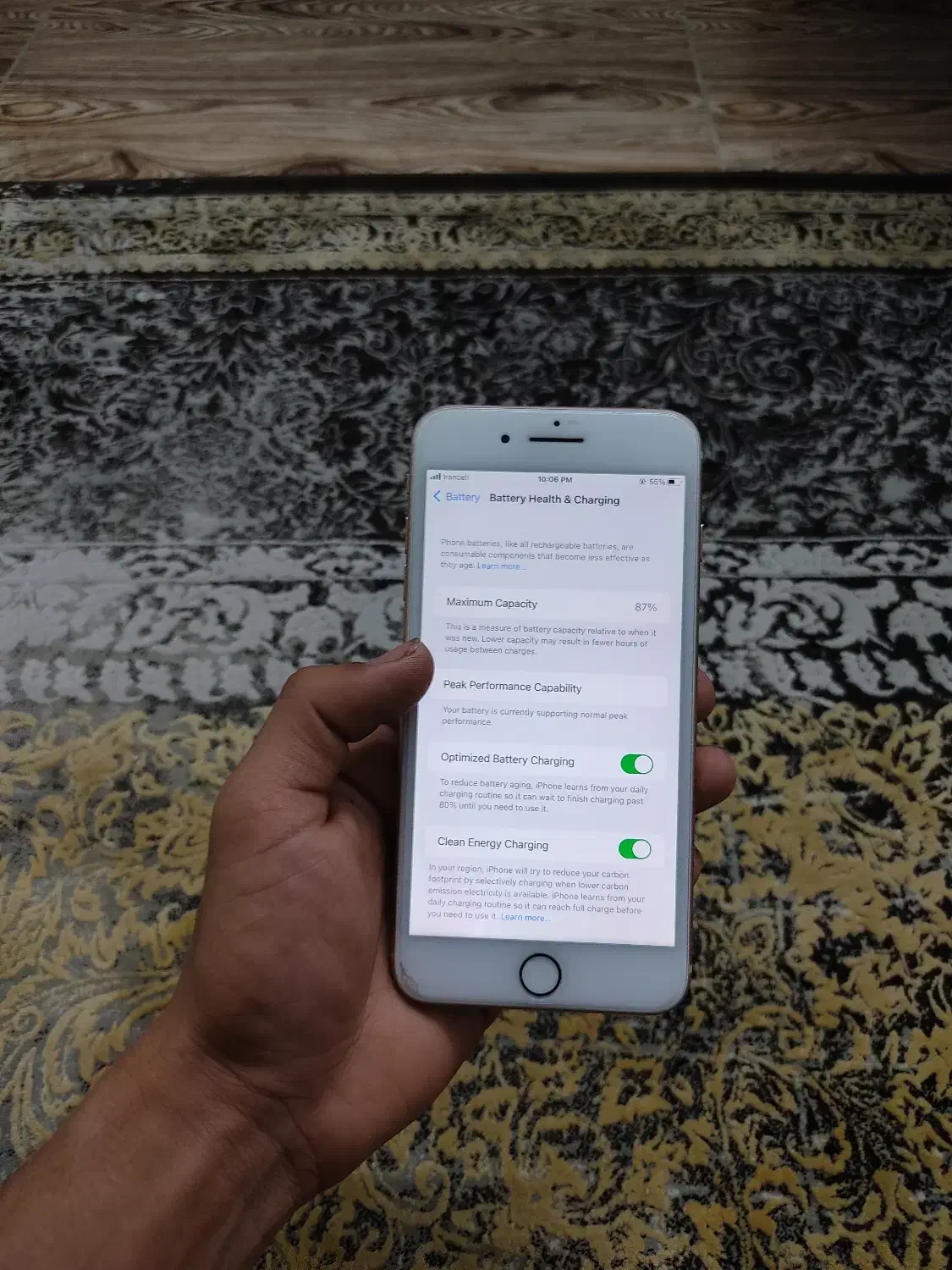 8 پلاس 256 گیگ طلایی|موبایل|بهشهر, |دیوار