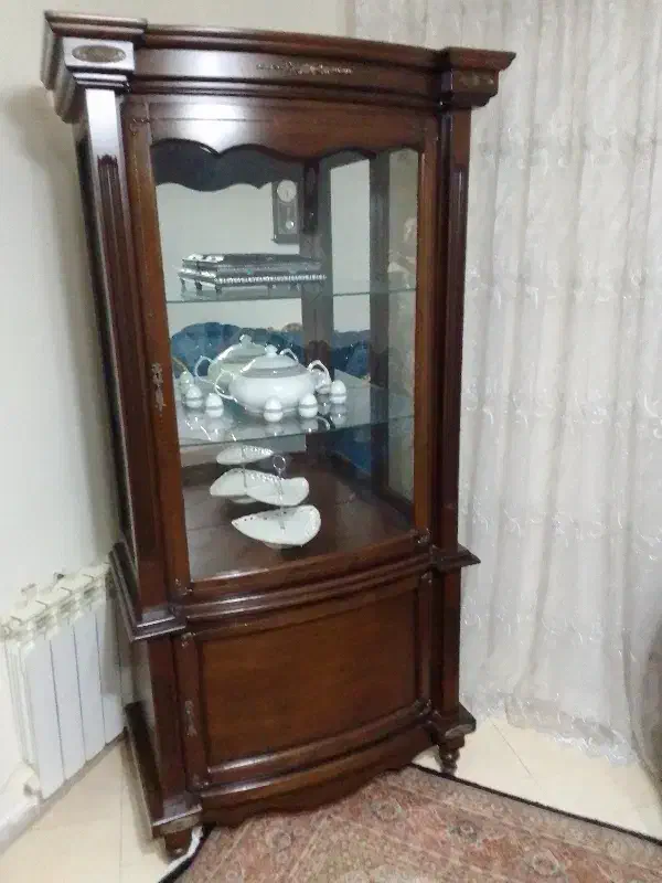 بوفه چوبی|بوفه، ویترین، کنسول|محمدشهر, شهرک پیام (مهرالبرز)|دیوار