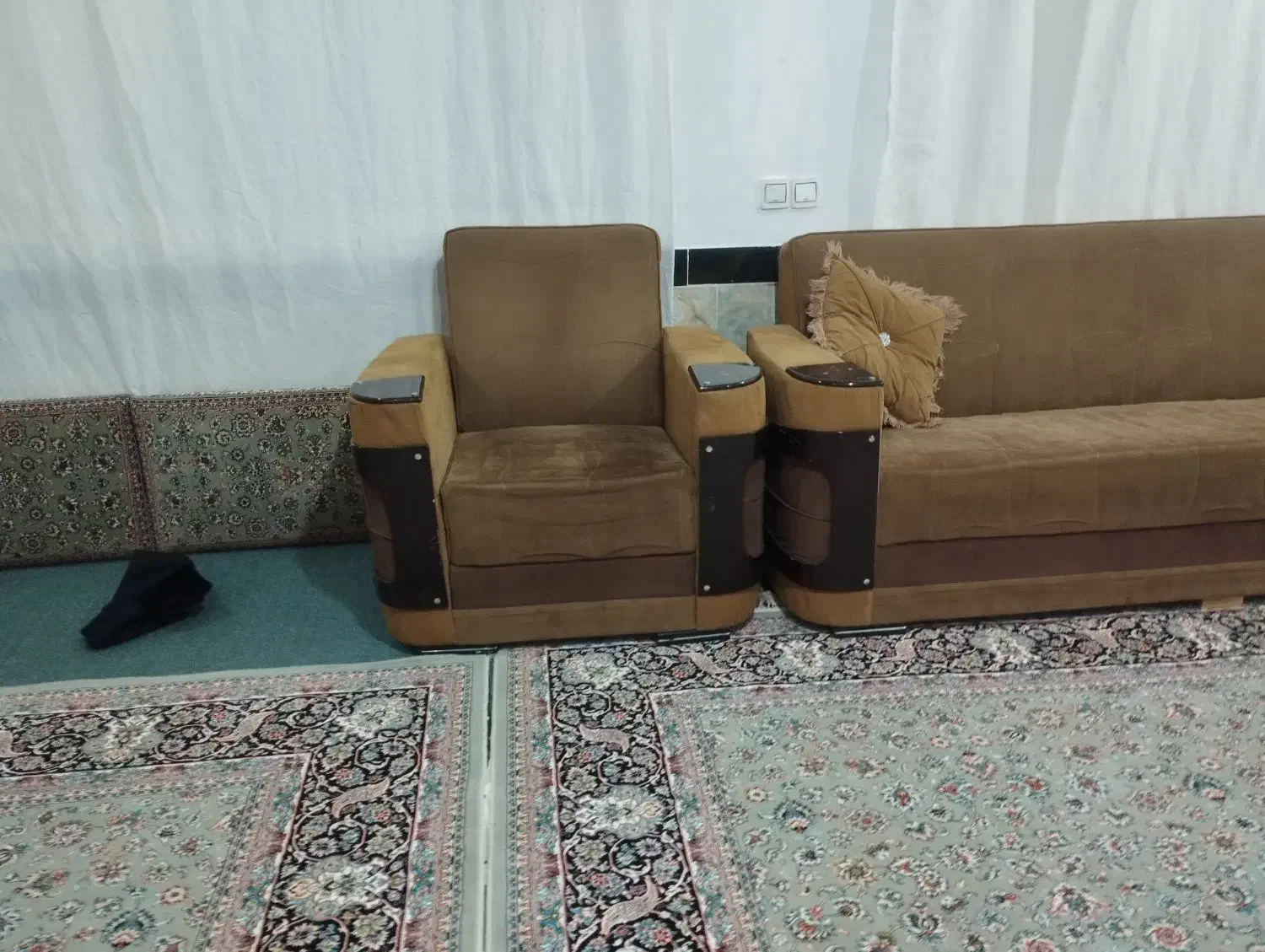 مبل‌هشت‌نفره|مبلمان خانگی و میز عسلی|مریوان, |دیوار