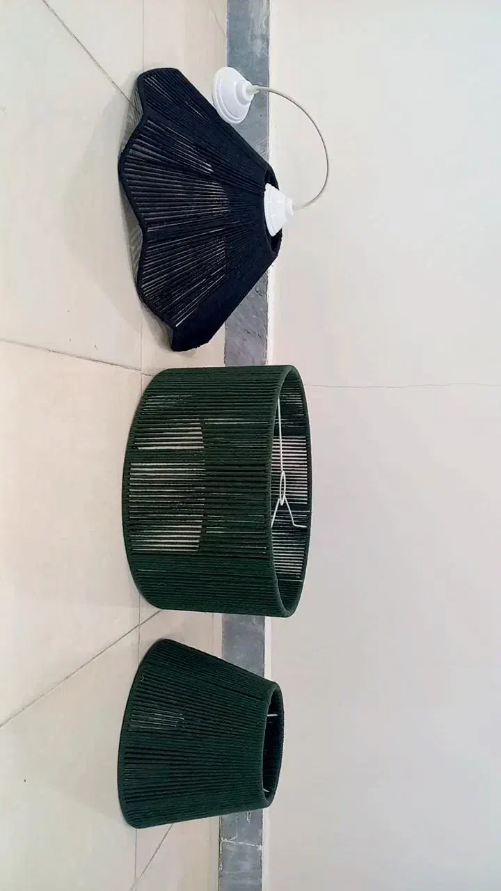 اباژور مکرومه|چراغ خواب و آباژور|دزفول, |دیوار