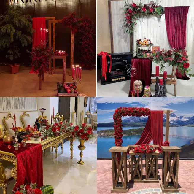 دیزاین و تم و گل آرایی یلدا و شب چله|خدمات پذیرایی، مراسم|تبریز, |دیوار