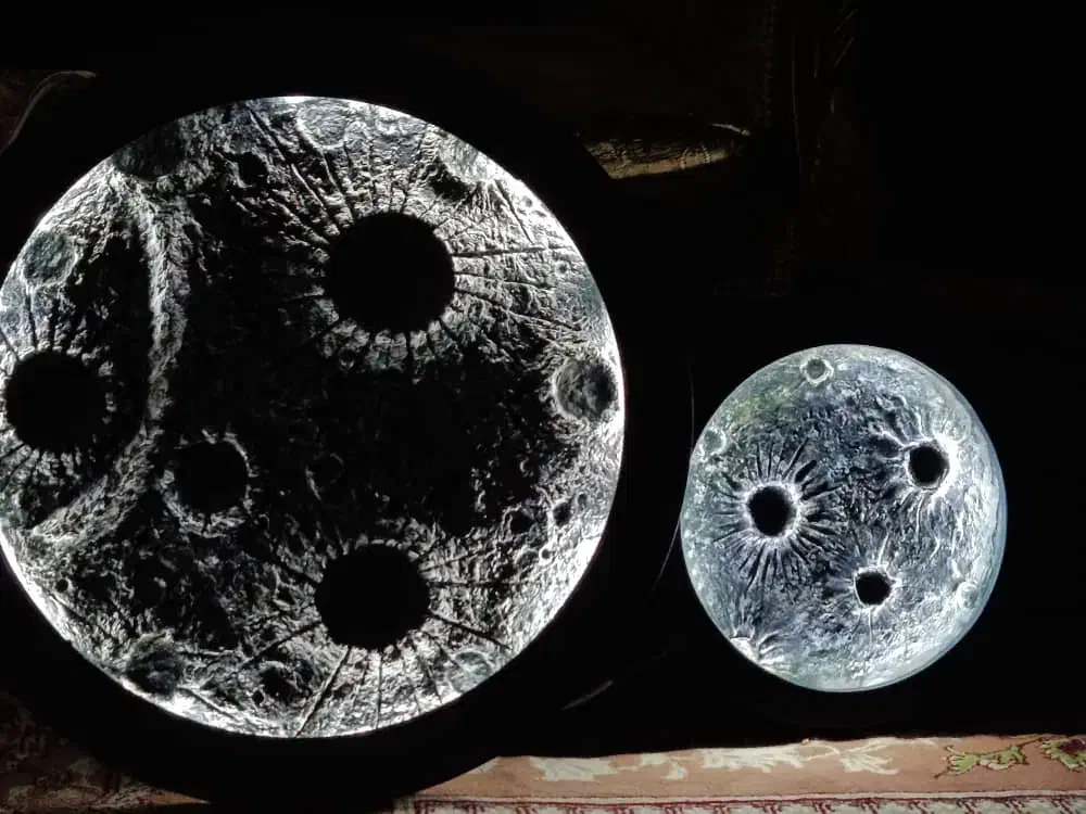 کره ماه روشن|تابلو، نقاشی، عکس|شهرکرد, |دیوار