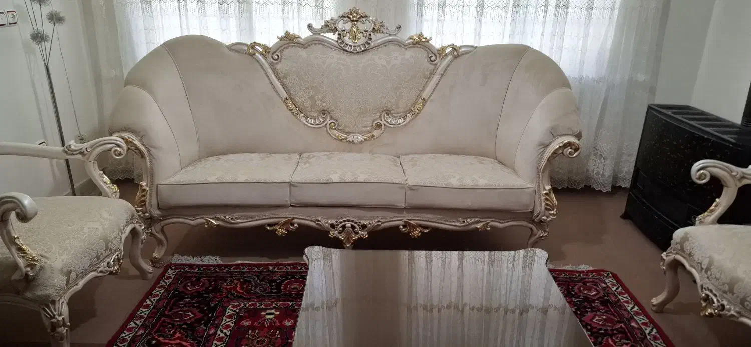 مبلمان سلطنتی|مبلمان خانگی و میز عسلی|همدان, |دیوار