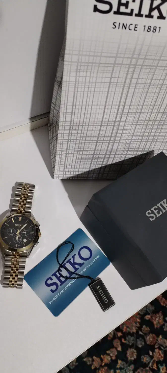 ساعت SEIKO سه موتوره ژاپنی|ساعت|نهاوند, |دیوار