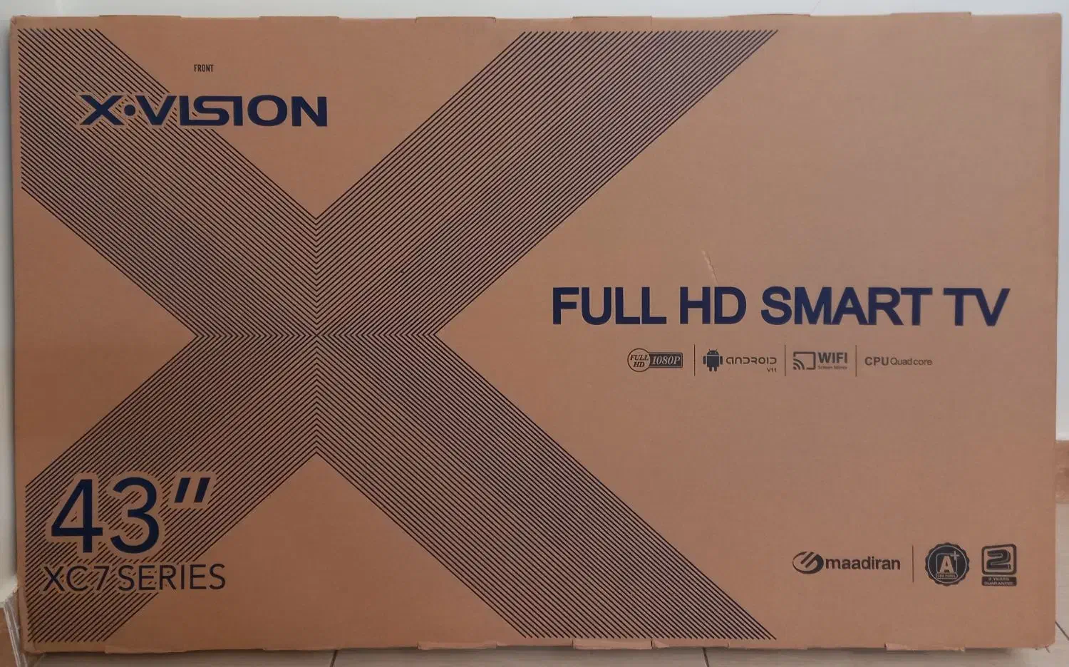 تلویزیون ایکس ویژن 43xc775|تلویزیون و پروژکتور|تهران, تسلیحات|دیوار