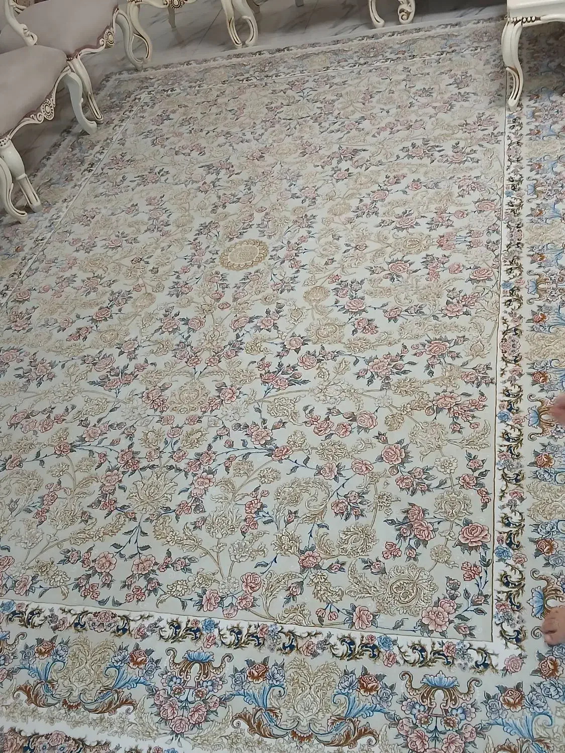 ۲عدد فرش۹متری تراکم بالا۱۲۰۰|فرش|بهارستان, |دیوار