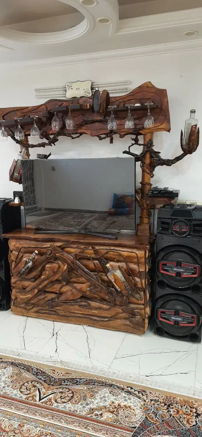 کافی بار و میز تلویزیون|میز تلویزیون|بومهن, |دیوار