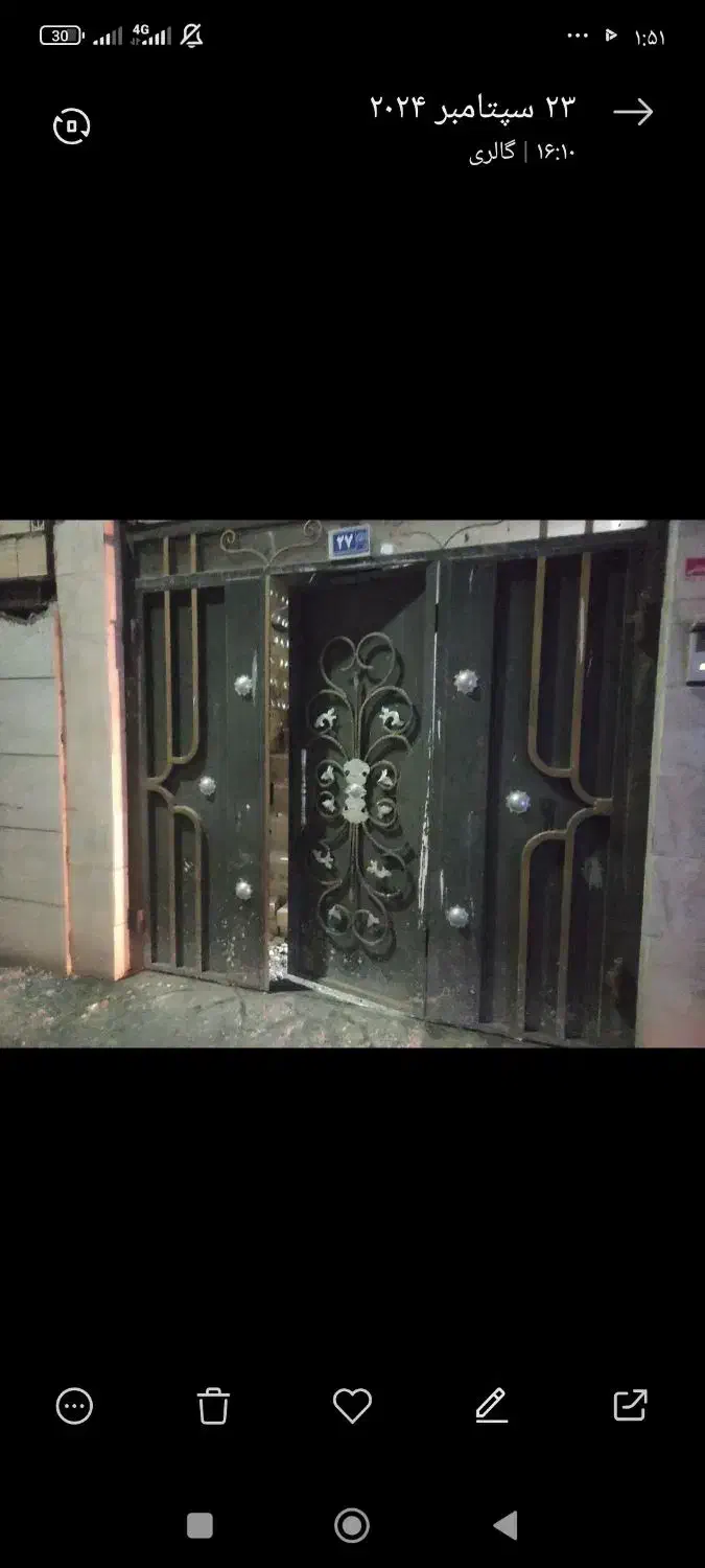 در حیاط ورق زخیم در حد نو|مصالح و تجهیزات ساختمان|مشهد, شهید معقول|دیوار