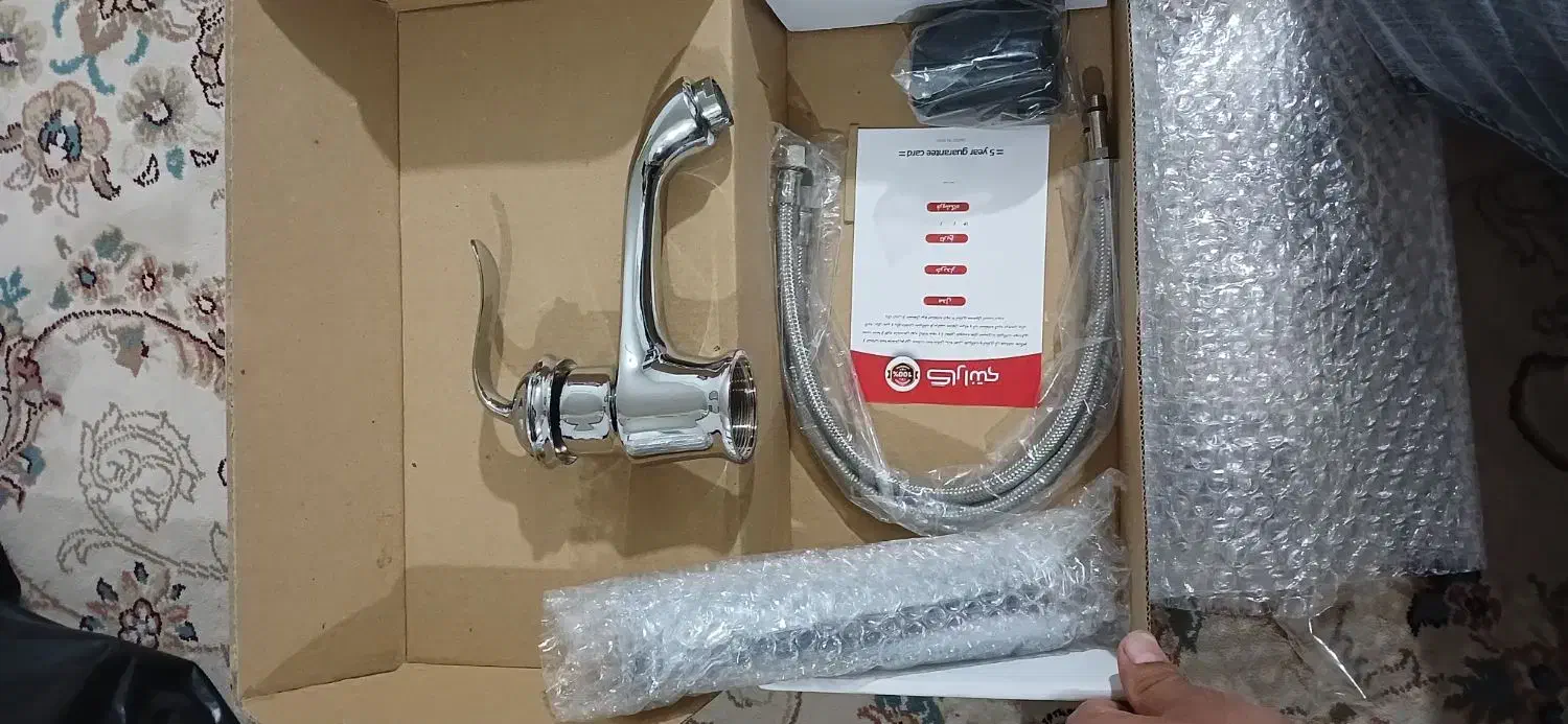 شیر ظرفشویی و شیر روشویی پایه بلند مدل قاجاری|لوازم سرویس بهداشتی|زنجان, |دیوار