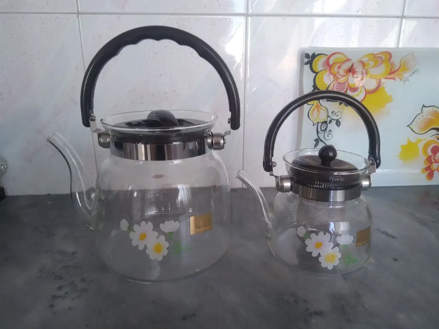 کتری و قوری پیرکس|قوری، کتری، قهوهساز دستی|ابهر, |دیوار