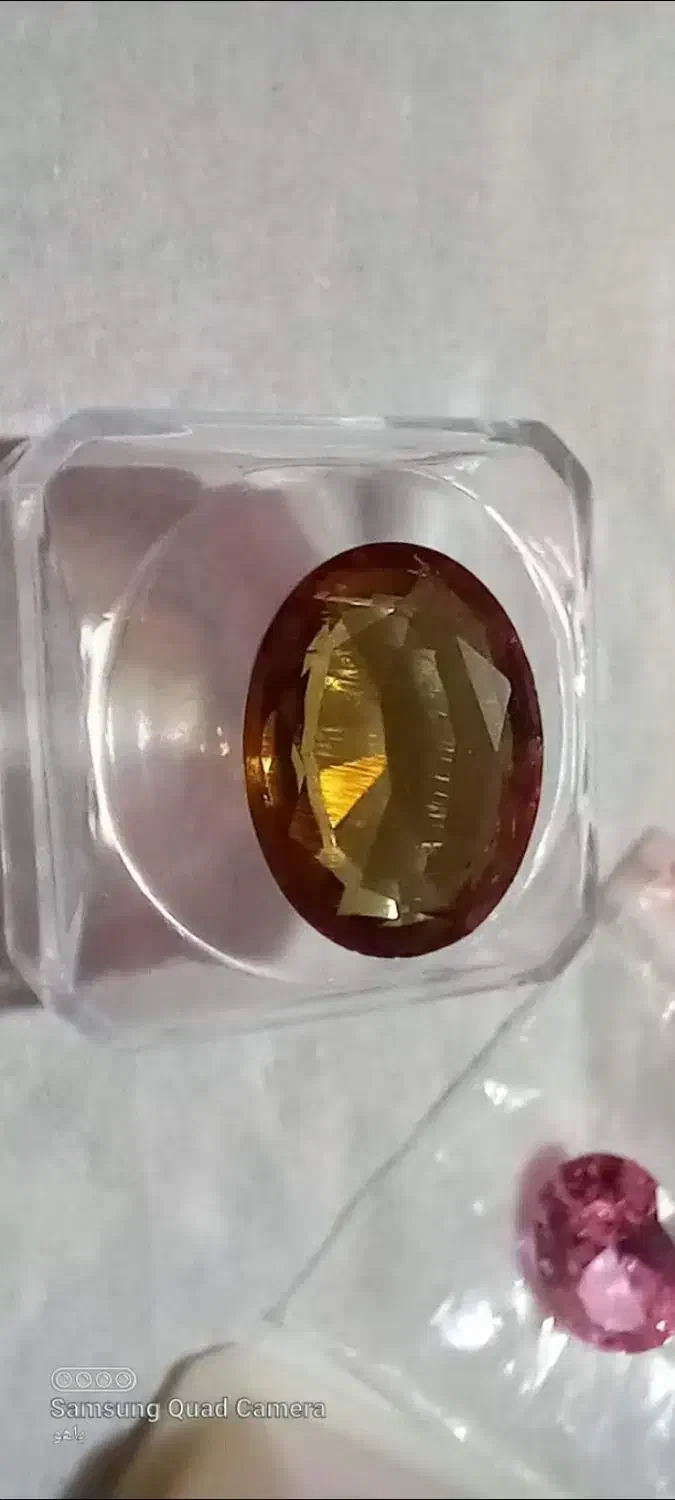 نگینهای جواهری یاقوت و توپاز صورتی|جواهرات|تیران, |دیوار