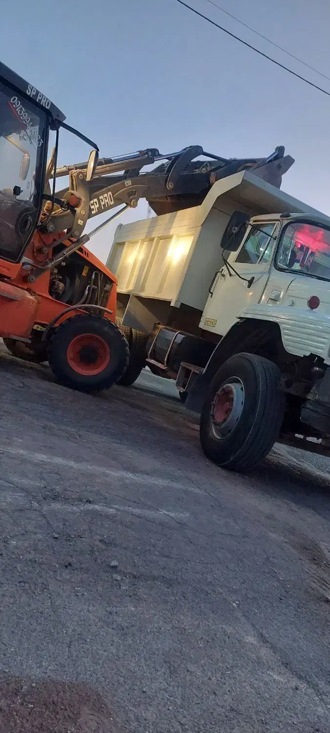 بنز تک کمپرسی شن و ماسه با مناسب ترین قیمت|خدمات حمل و نقل|رفسنجان, |دیوار