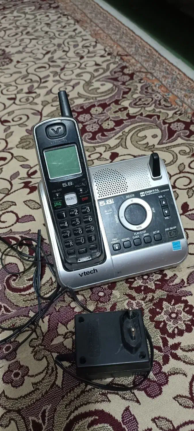 تلفن رومیزی بی‌سیمی وی تکVTech|تلفن رومیزی|شیراز, آبیاری|دیوار