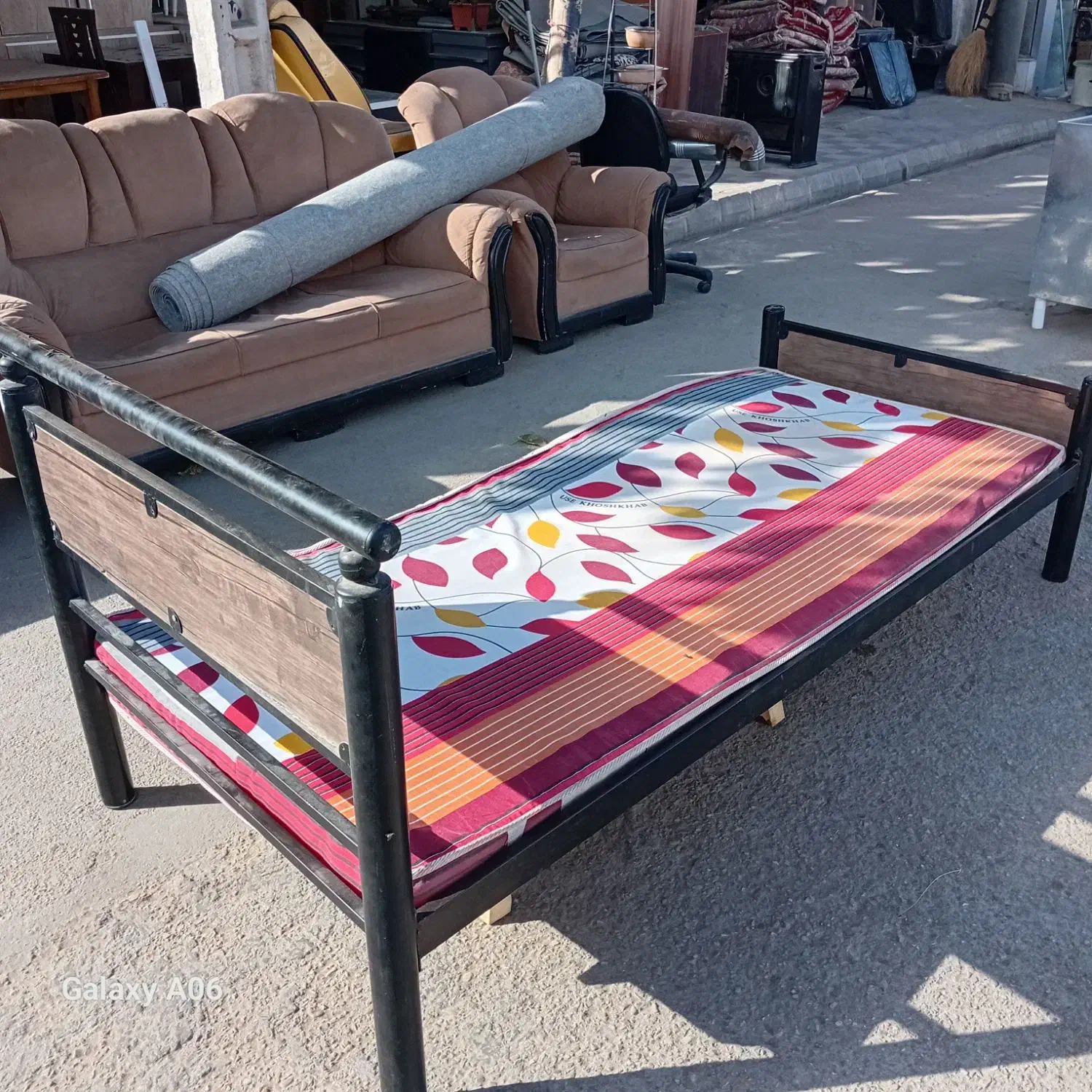 تخت یک نفره|تخت و سرویس خواب|بجنورد, |دیوار