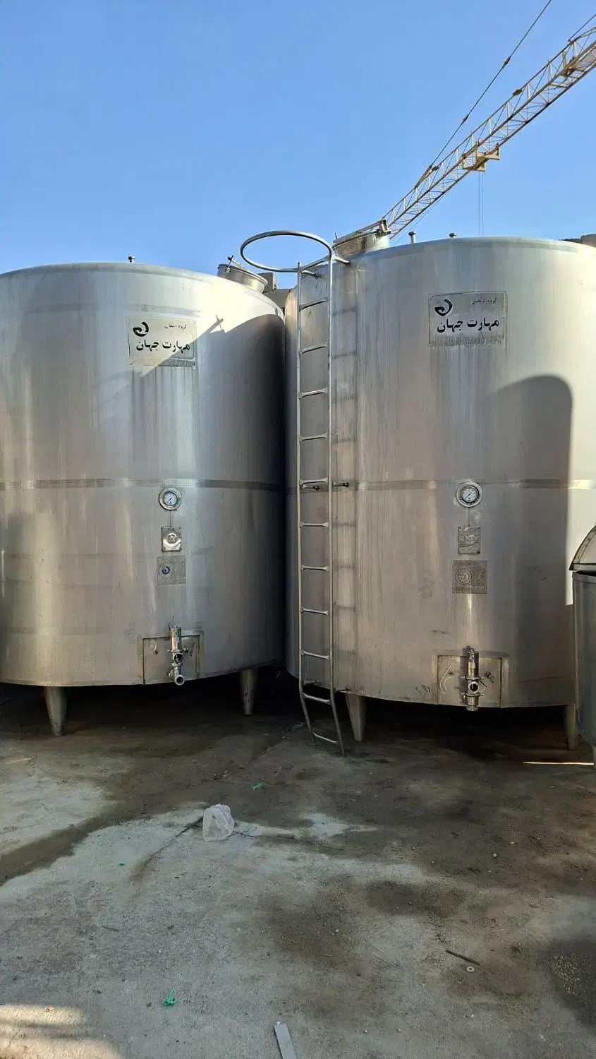 فروش تانکر استیل 15000لیتری دوجداره میکسر بغل مخزن|ماشین‌آلات صنعتی|تهران, چیتگر جنوبی|دیوار