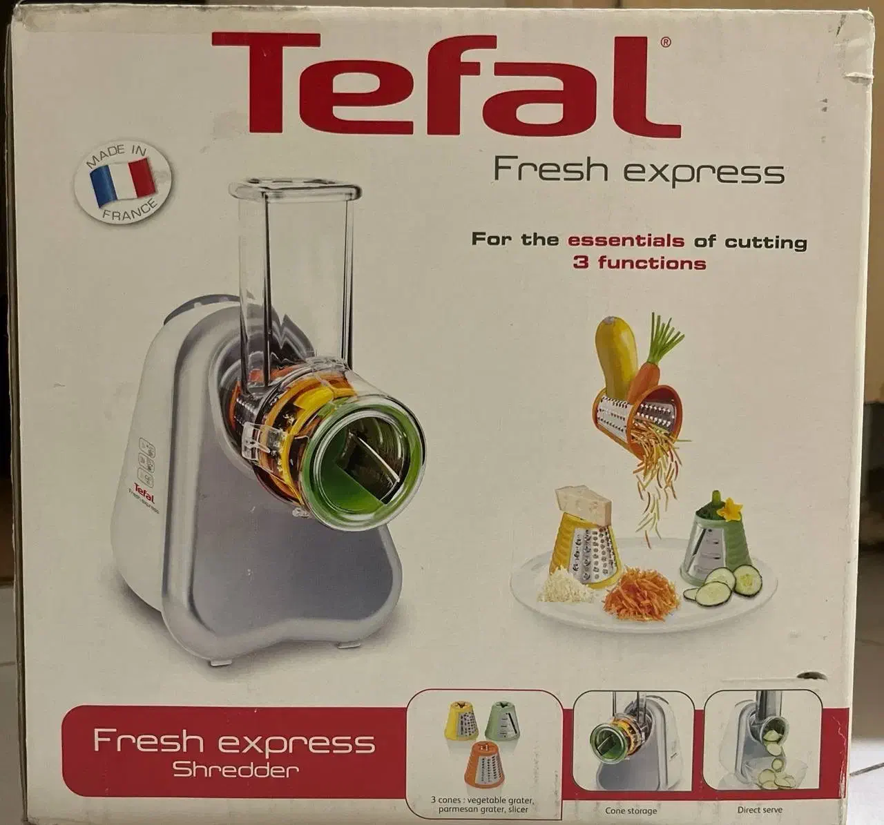 رنده برقی TEFAL مدل MB7535(کاملا نو)|خردکن، آسیاب، غذاساز|تهران, امجدیه (خاقانی)|دیوار
