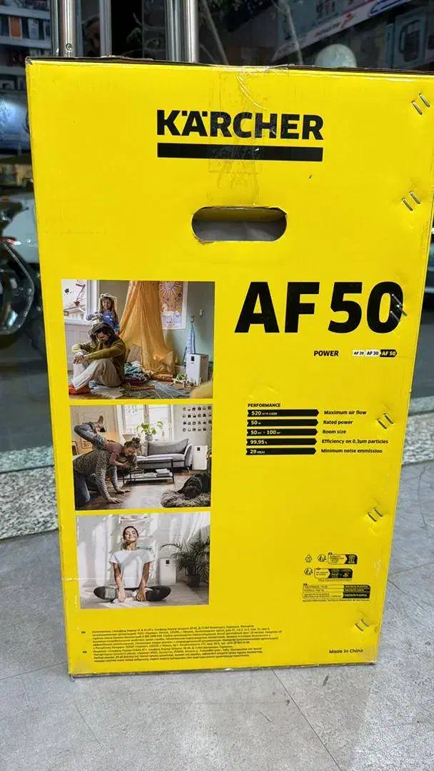 تصفیه هوای کارچر اصل آلمان سفید نو|پنکه و تصفیه‌کنندهٔ هوا|ری, شهرری|دیوار