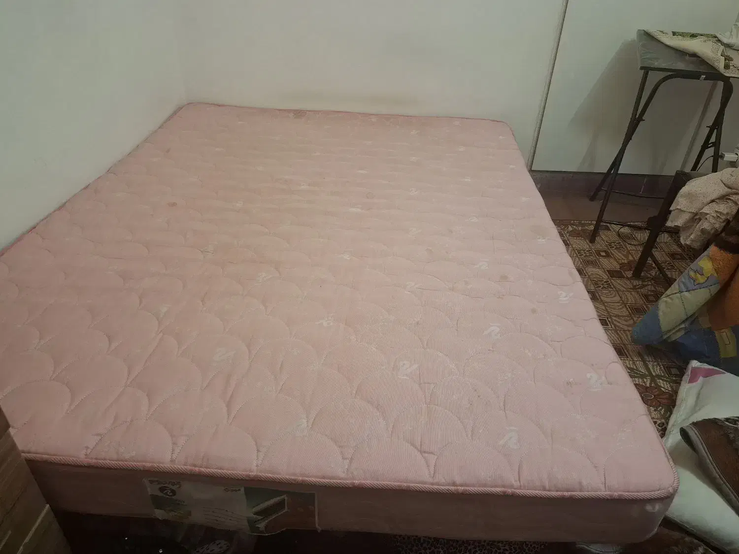 تشک دو نفره  رویا ۱/۶۰×۲ کارکرده سالم|تشک تختخواب|قم, زنبیل آباد|دیوار