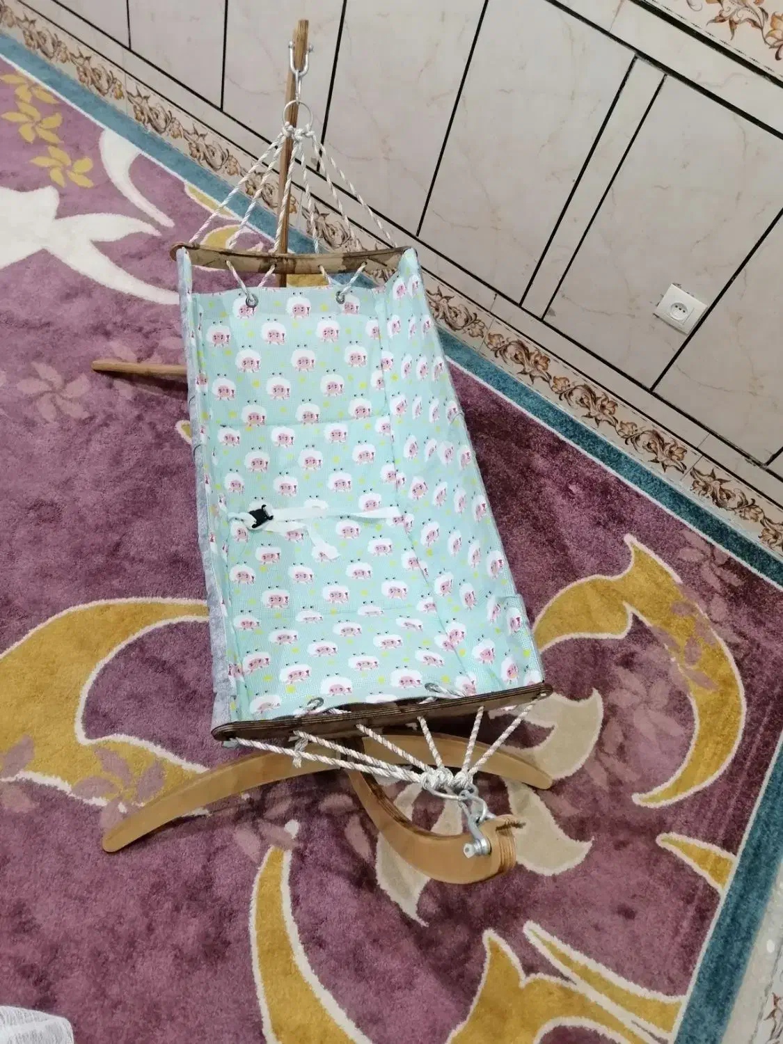 گهواره ضد رفلاکس و ضد کولیک (ننو) بدون هیچ ایراد|اسباب و اثاث بچه|بندرلنگه, |دیوار