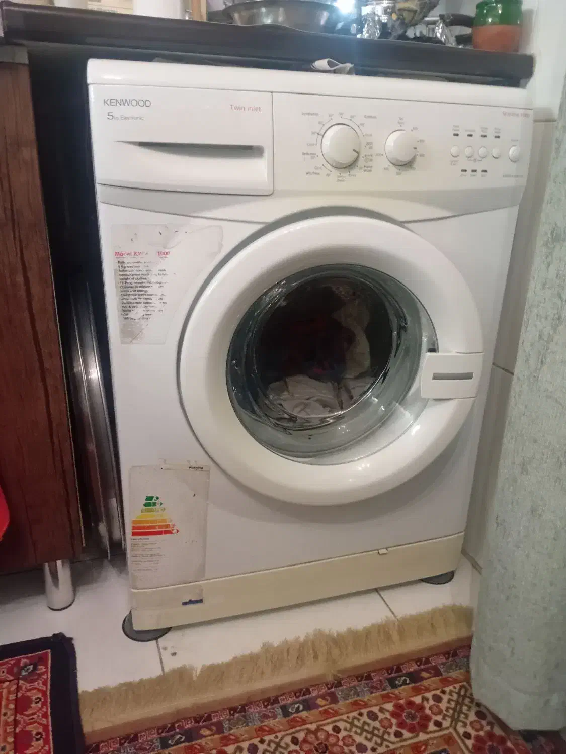 ماشین لباس شویی کنوود|ماشین لباسشویی و خشککن لباس|تهران, مسعودیه|دیوار