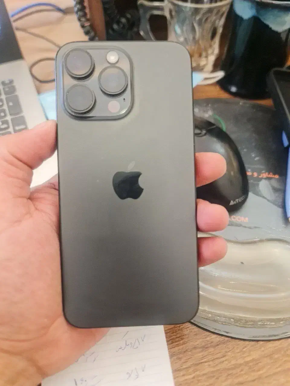 آیفون 15 پرومکس 256 رنگ مشکی|موبایل|کاشان, فاز ۱ ناجی آباد|دیوار