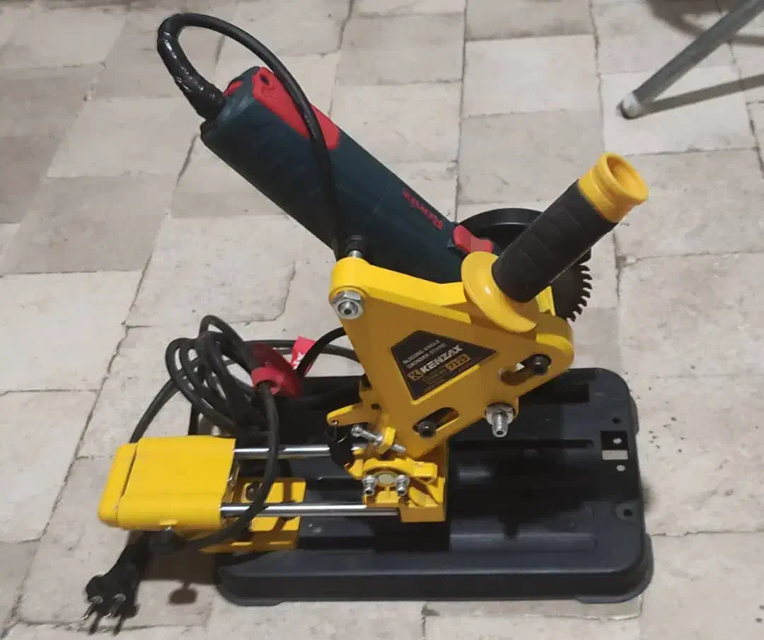 فروش سنگ فرز به همراه پایه پروفیل بر|ابزارآلات|اصفهان, تخت فولاد|دیوار