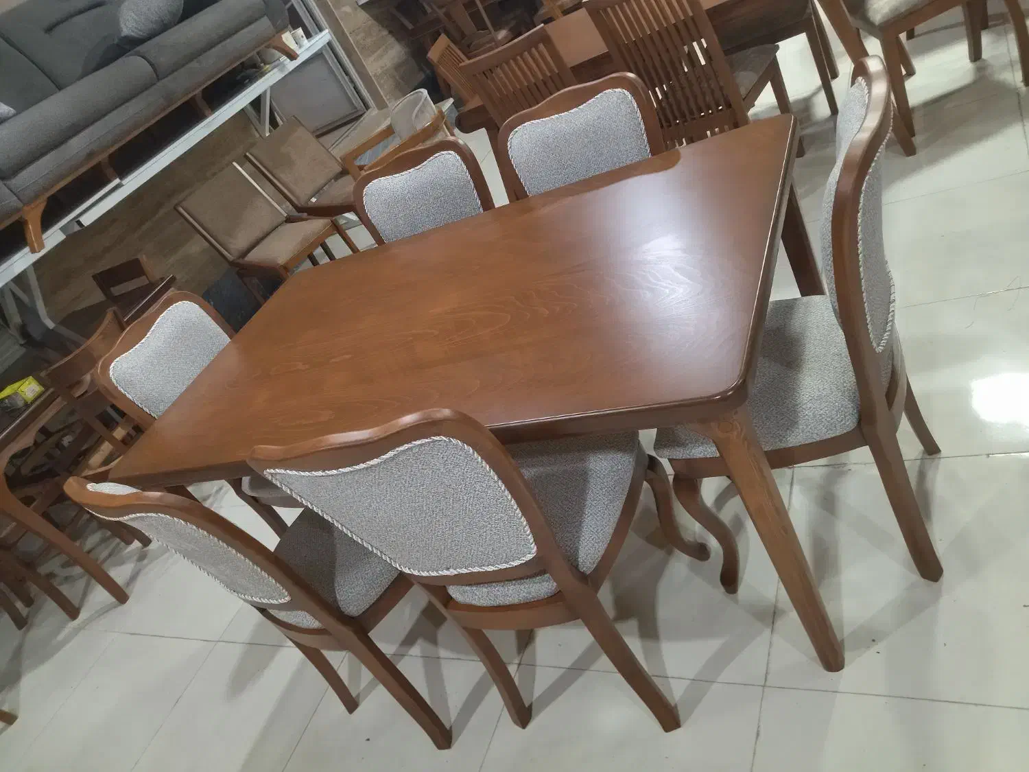 میز غذا خوری اتریشی|میز و صندلی غذاخوری|اردبیل, |دیوار