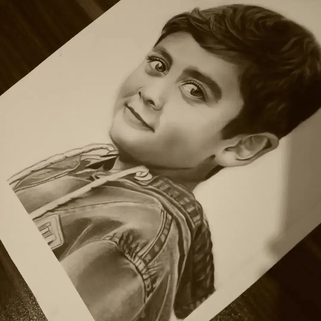 طراحی چهره|تابلو، نقاشی، عکس|چهاردانگه (تهران), |دیوار