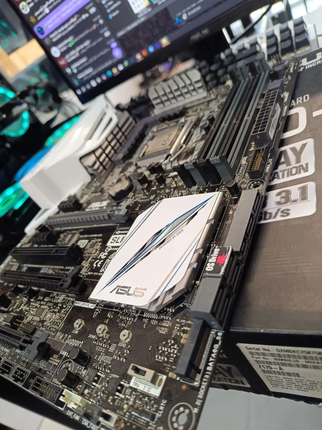باندل مادربورد سی پی یو ASUS Z170 A GAMING|قطعات و لوازم جانبی رایانه|مشهد, امیر|دیوار