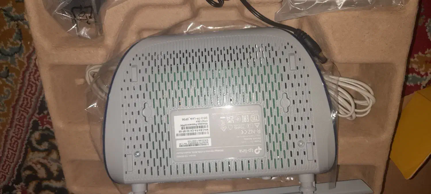 مودم وای فای tplink  خط دائم|مودم و تجهیزات شبکه|خرم‌آباد, |دیوار