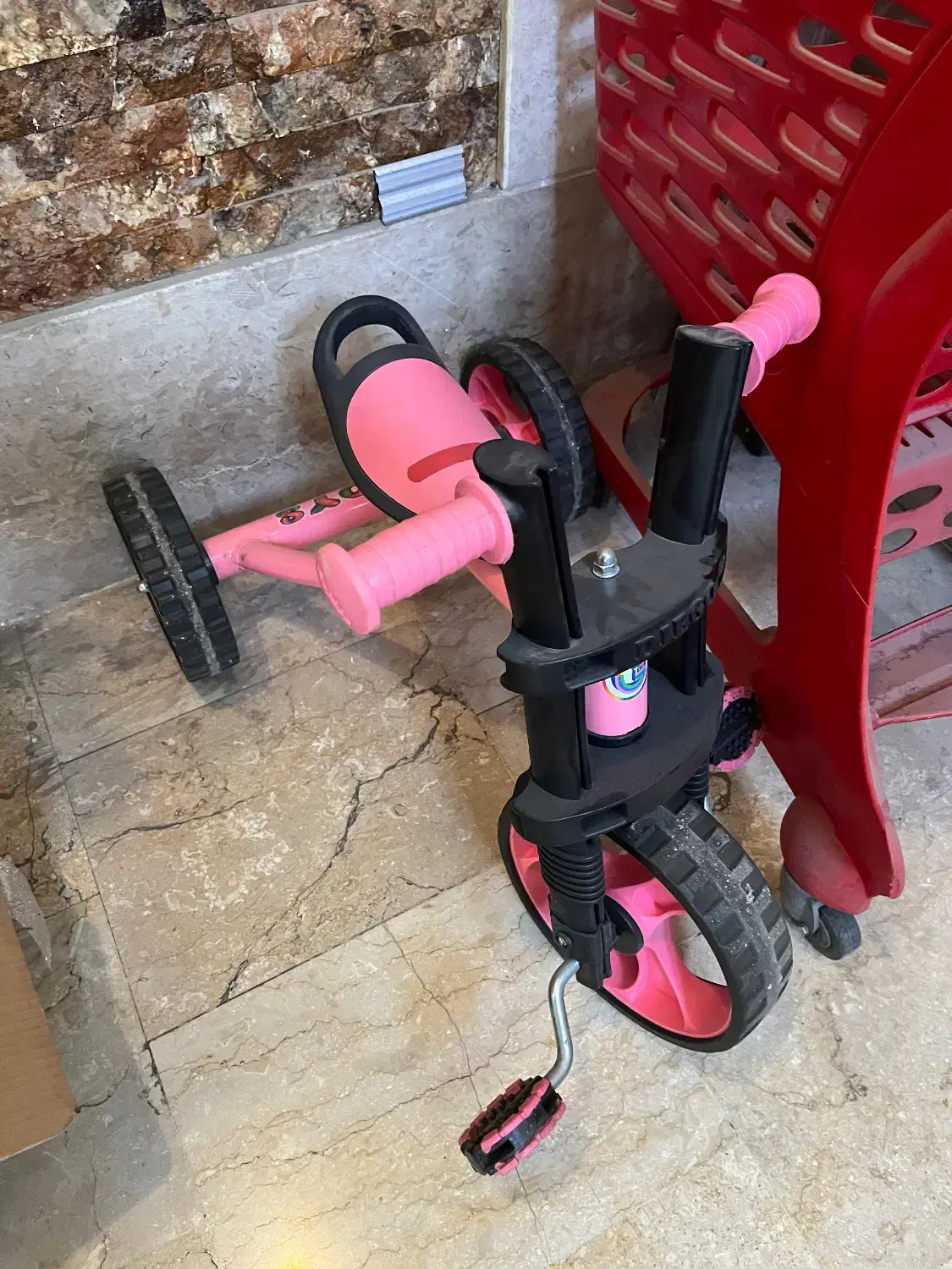 ۳ چرخه صورتی رنگ|دوچرخه، اسکیت، اسکوتر|تهران, قزل قلعه|دیوار