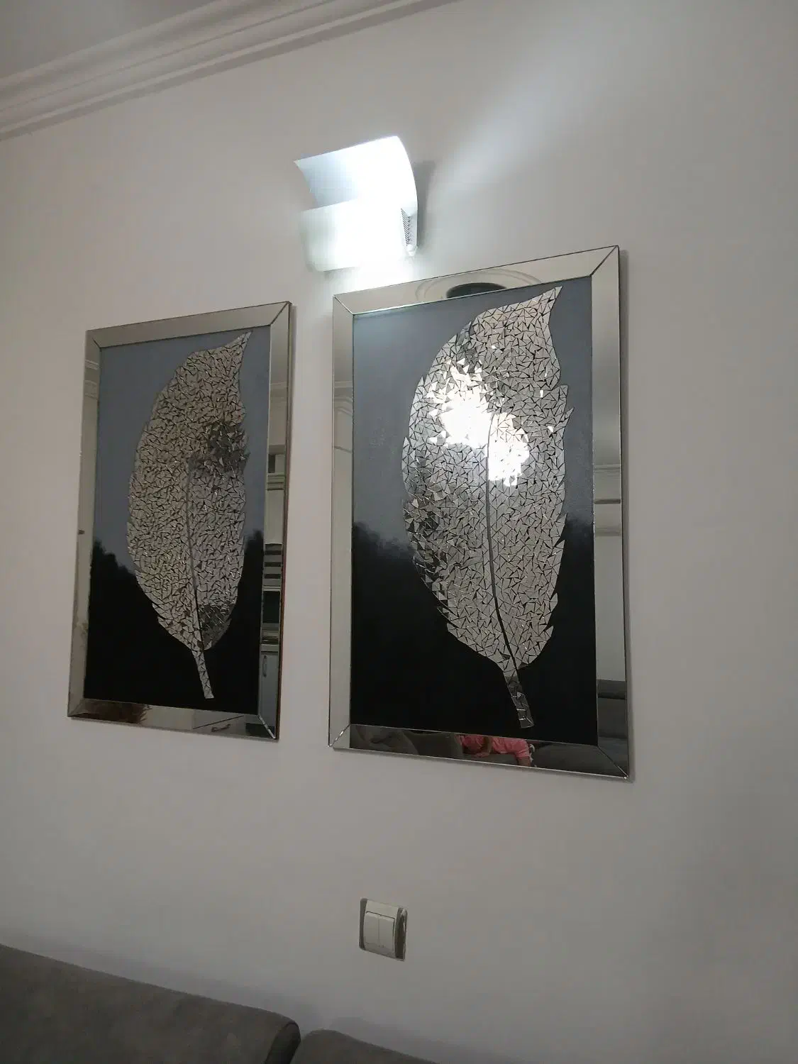 تابلو ایینه کاری،شده|آینه|بندر انزلی, معلم|دیوار