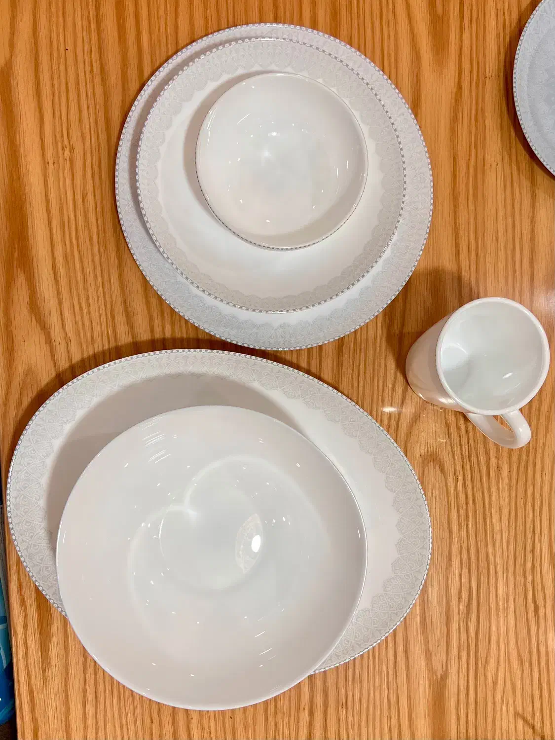 سرویس غذاخوری.سرویس ۲۶ پارچه لومینارک|ظروف سرو و پذیرایی|رشت, باهنر|دیوار