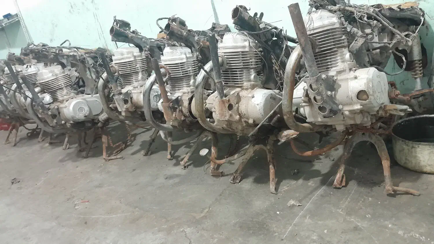 موتور مزایده اوراقی استوک هندا|موتورسیکلت|گنبد کاووس, |دیوار