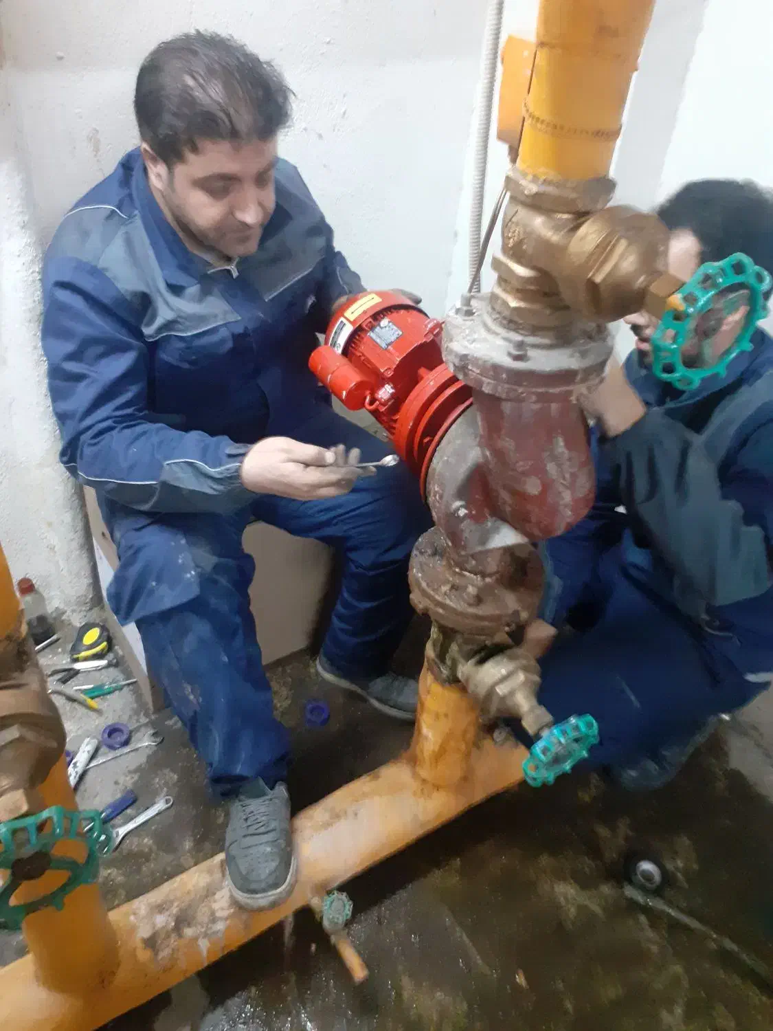 لوله کشی گاز ، آب ، فاضلاب  و تعمیرات موتورخانه|خدمات پیشه و مهارت|تهران, بلوار کشاورز|دیوار