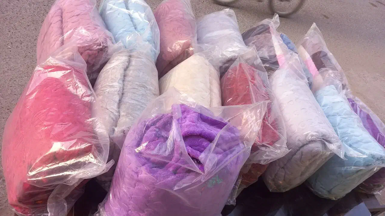 ماندانا و تیسا پتو .کالای خواب، پرده سرای نقد اقسا|رختخواب، بالش، پتو|قدس, شهرک فرزان|دیوار