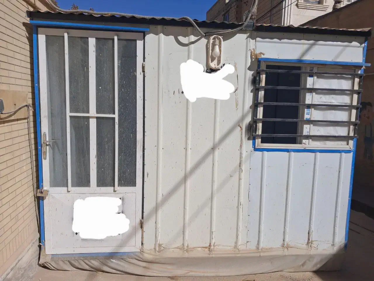 کانکس ۲ در ۳|مصالح و تجهیزات ساختمان|شهرکرد, |دیوار