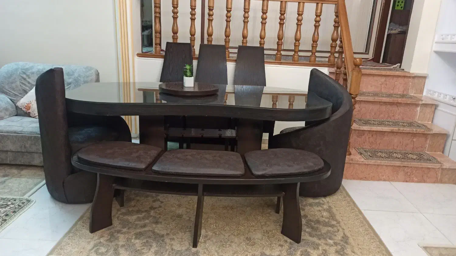 میز غذاخوری بسیار شیک|میز و صندلی غذاخوری|شازند, |دیوار