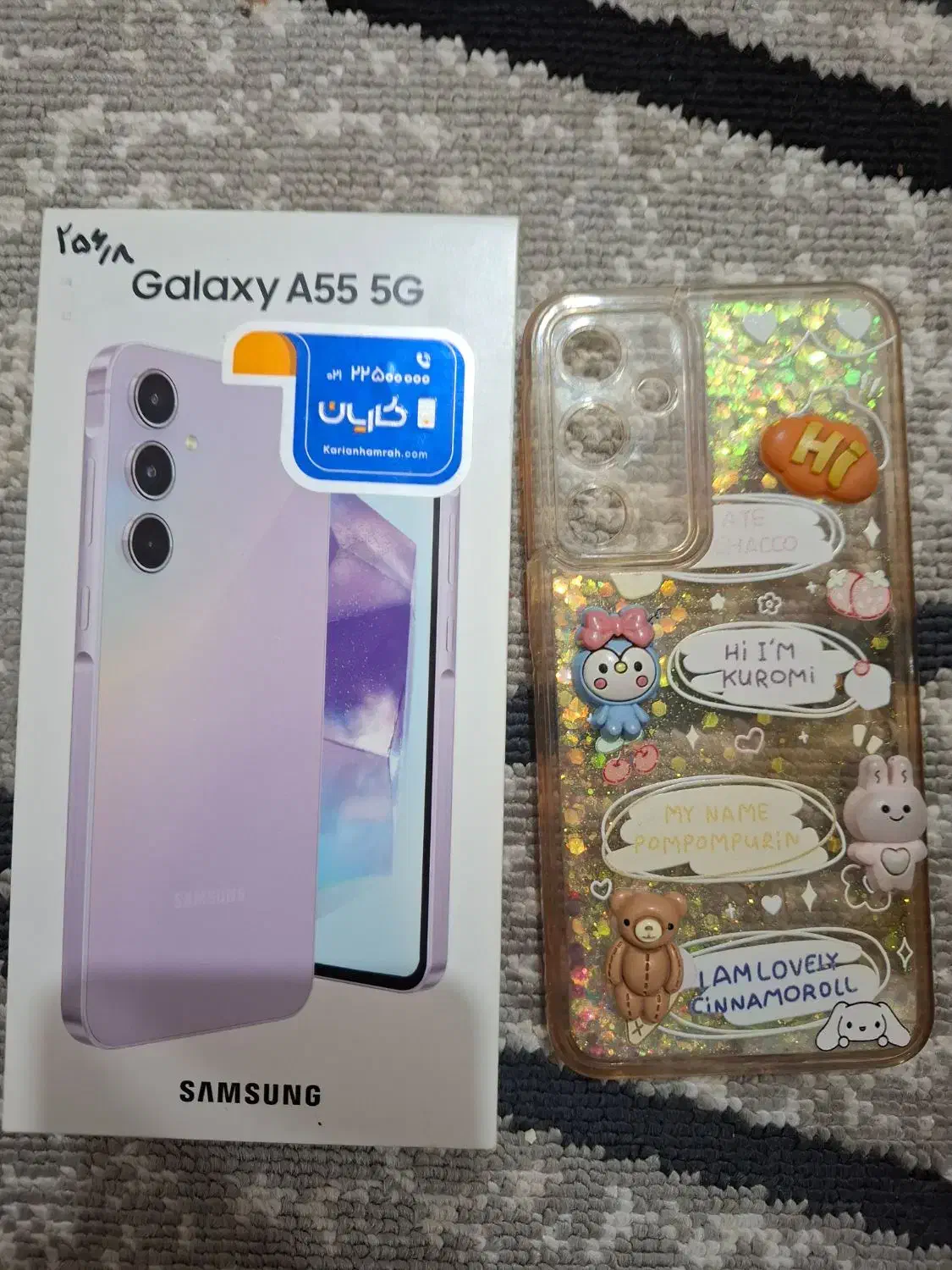 گوشی a55نونو ۲۵۶گیگ رم ۸|موبایل|همدان, |دیوار