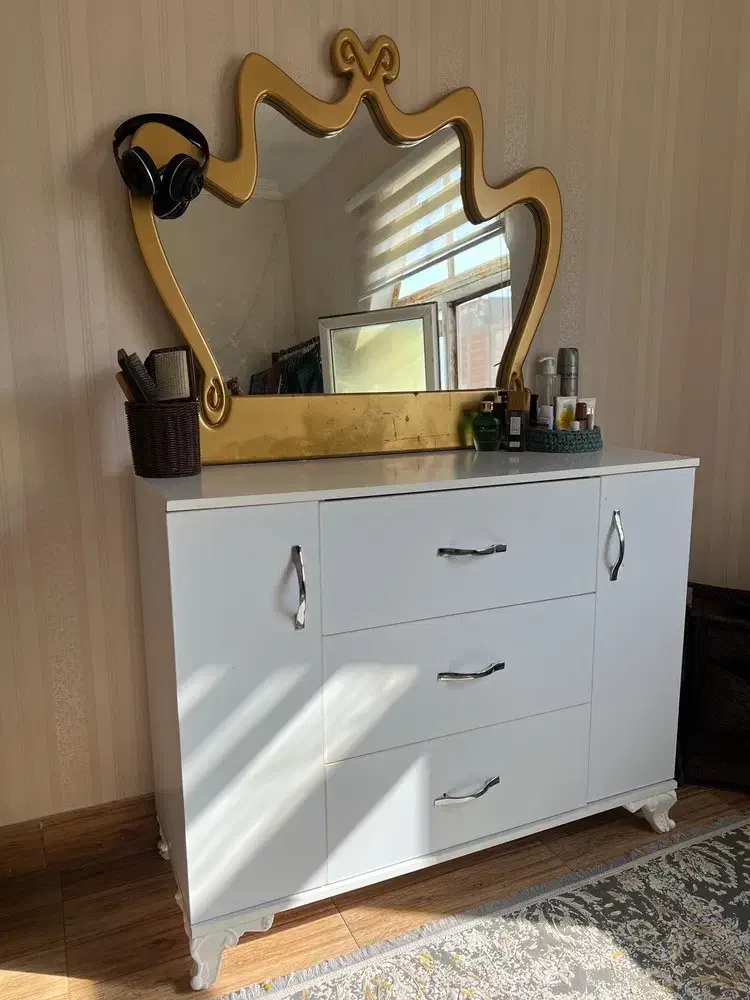 آینه و دراور|جاکفشی، کمد، دراور|تربت جام, مسکن مهر|دیوار