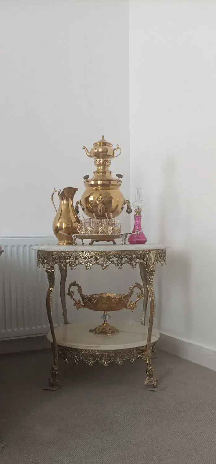 سرویس سماور ذغالی|کلکسیون اشیاء عتیقه|ارومیه, |دیوار