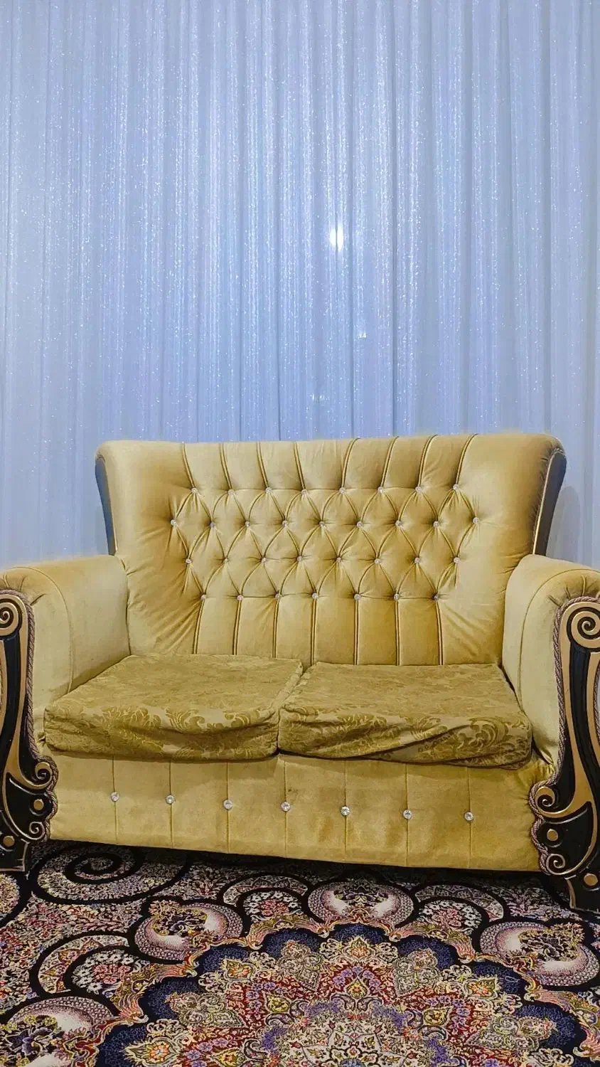 مبل راحتی|مبلمان خانگی و میز عسلی|قائن, |دیوار