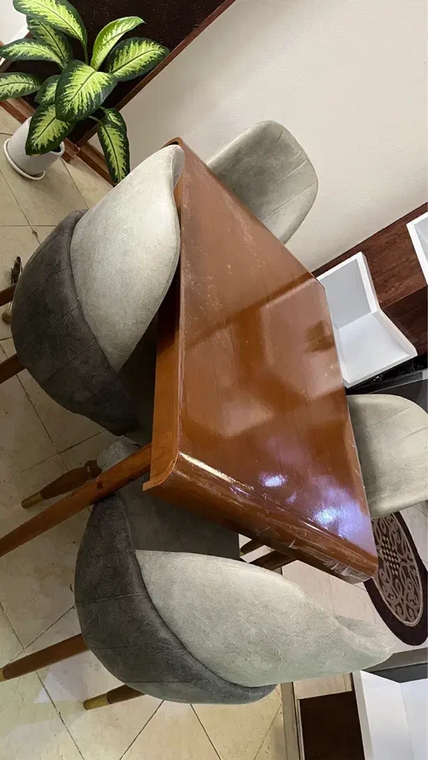 میز نهارخوری ۴ نفره|میز و صندلی غذاخوری|فولادشهر, مسکن مهر فولادشهر|دیوار