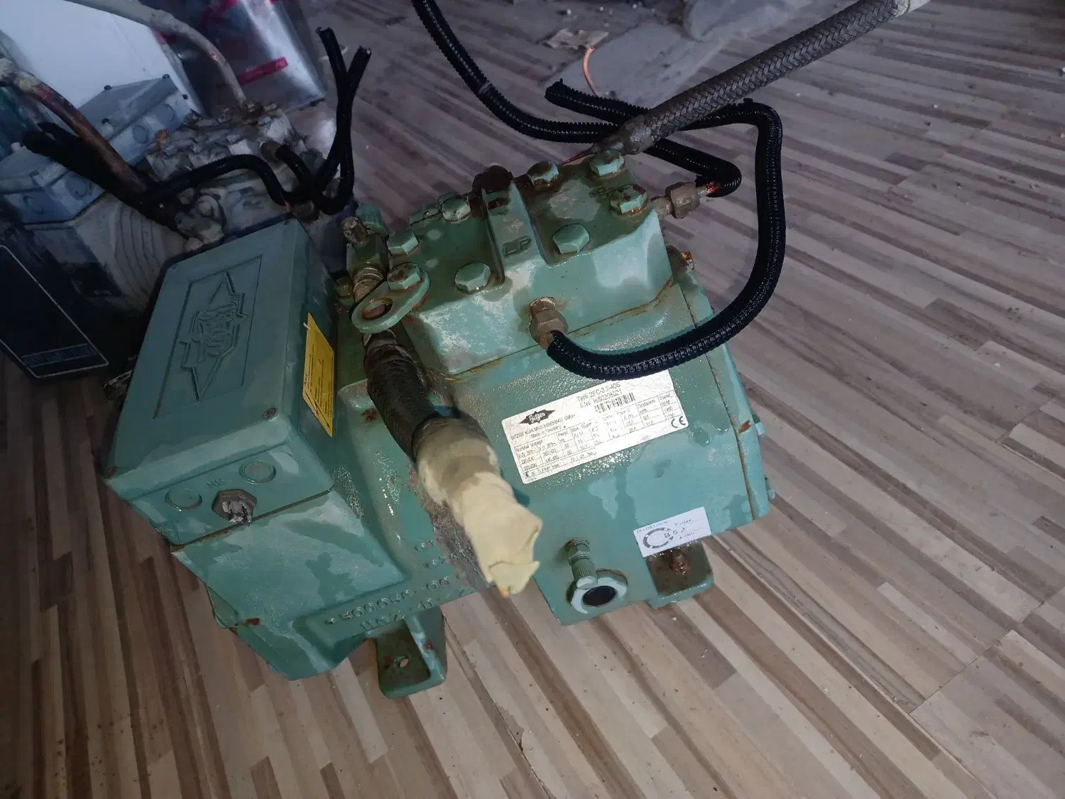 کمپرسور سردخانه 1/5اسب و2اسب|کولر گازی و فنکوئل|بندرعباس, |دیوار