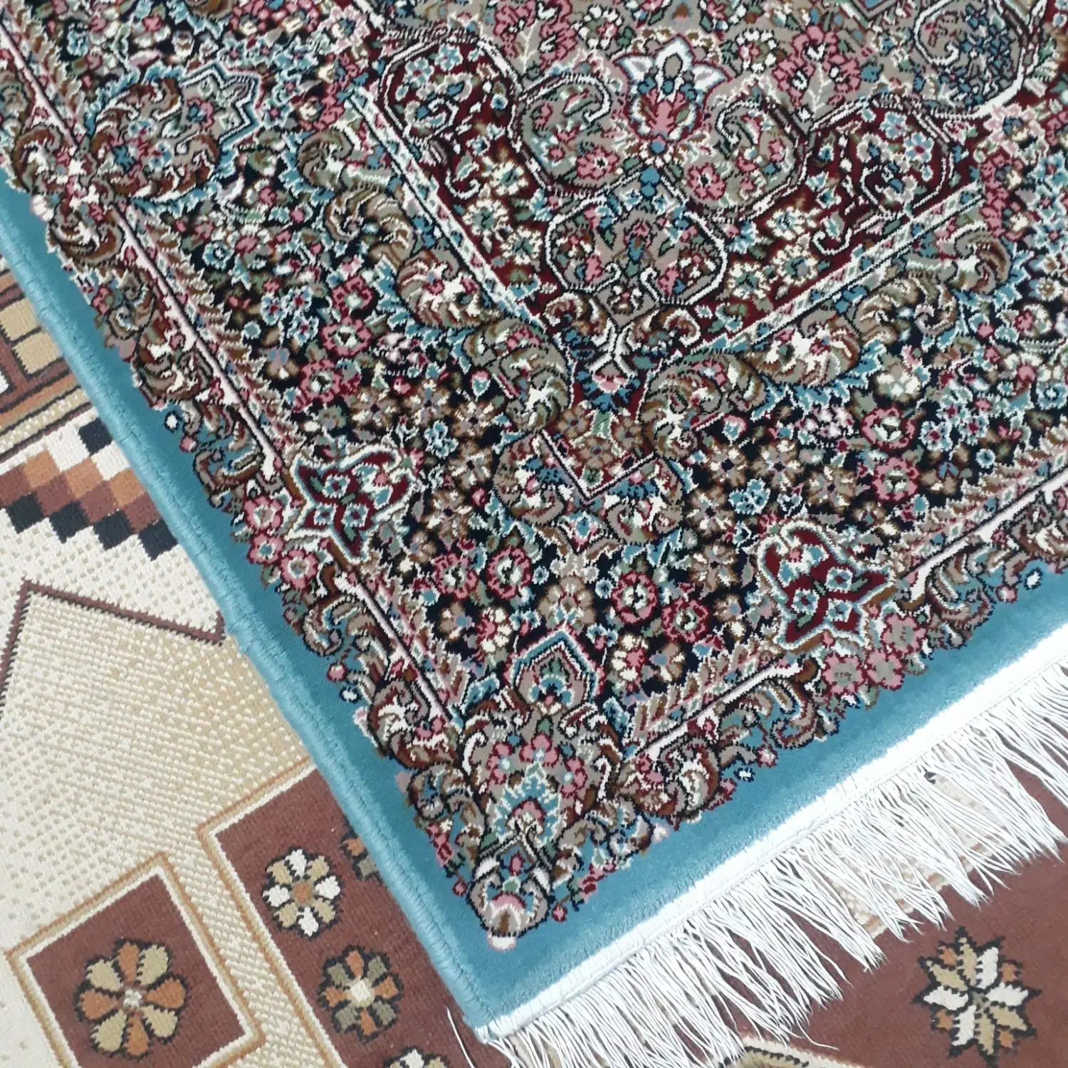 قالی۶متریالماسکویر×۱/۵در۴|فرش|زرند, |دیوار